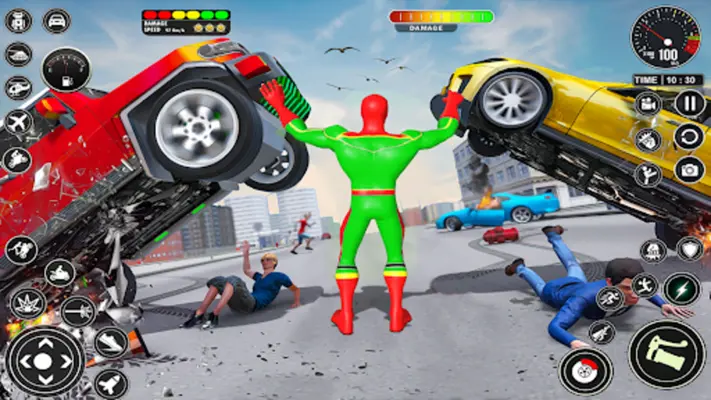 Rope Superhero Games Rope Hero android App screenshot 5